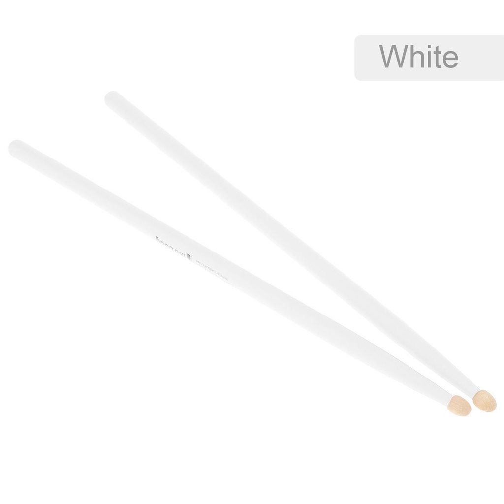 1 Cặp Dùi Trống 7A Màu Đen Bằng Gỗ Phong