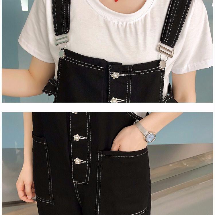 Đầm Yếm Denim Dáng Rộng Thời Trang Mùa Hè Mới Cho Bạn Gái | BigBuy360 - bigbuy360.vn