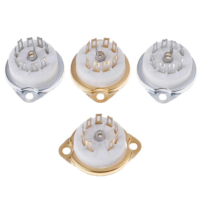 1 Đầu Nối Bằng Gốm 9pin Cho EL84 ECC82 6922