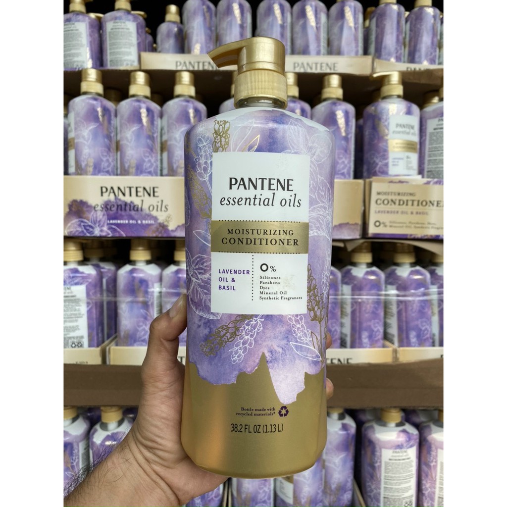 Dầu gội & Dầu xã  Pantene Lavender 1,13L của Mỹ