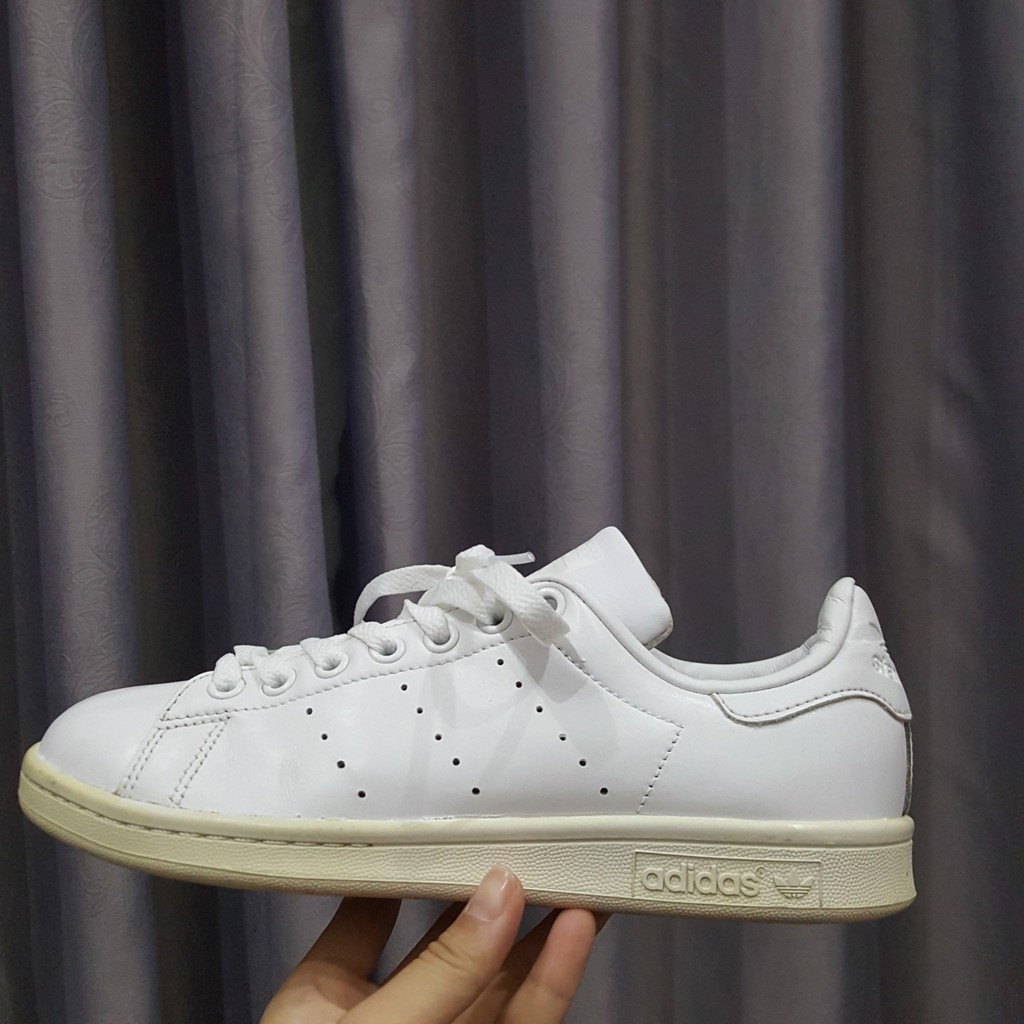 Giày adidas stan smith real 2hand màu xanh navy / trắng chính hãng 2hand