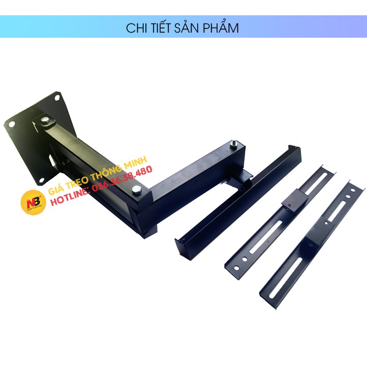 Giá Treo Tivi Góc Tường KP32 26 - 32 - 43 Inch - Khung Treo Tivi Xoay 180 Độ 2 Cánh Tay Linh Hoạt - [ Rẻ Hơn NB P4 ]