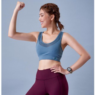 Áo Bra Tập Gym Yoga Nữ ICADO Lưới Ngực QL3