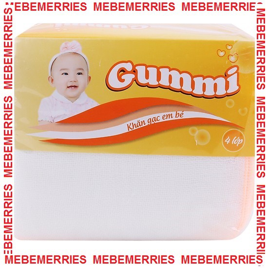 10 khăn sữa 4 lớp Gummi