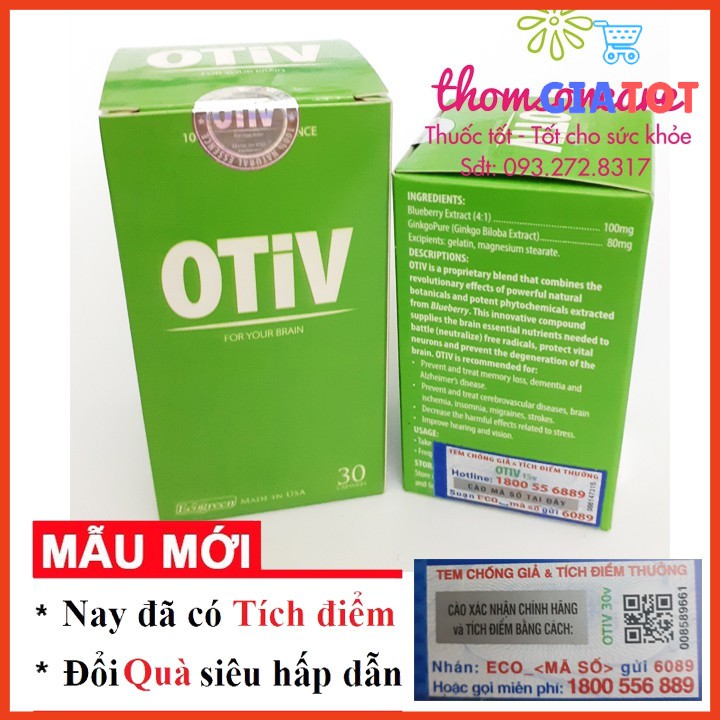 Otiv Bổ não - Hà Nội