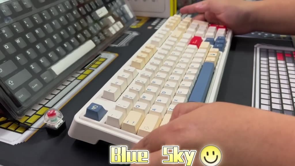 Gmk Soyamilk keycaps cherry profile Dye-Sublimation PBT keycap 135keys | BigBuy360 - bigbuy360.vn