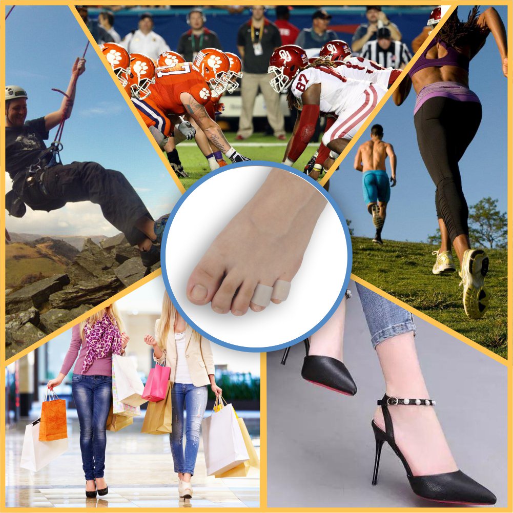 Gel Bảo Vệ Ngón Chân Thoáng Khí Giảm Đau Ma Sát