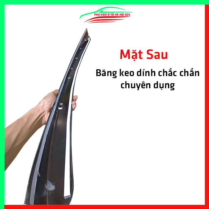 Ốp cản trước Vios 2014-2017 mạ crom trang trí chống trầy bảo vệ xe