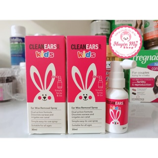 Xịt ráy tai clean ears của Úc
