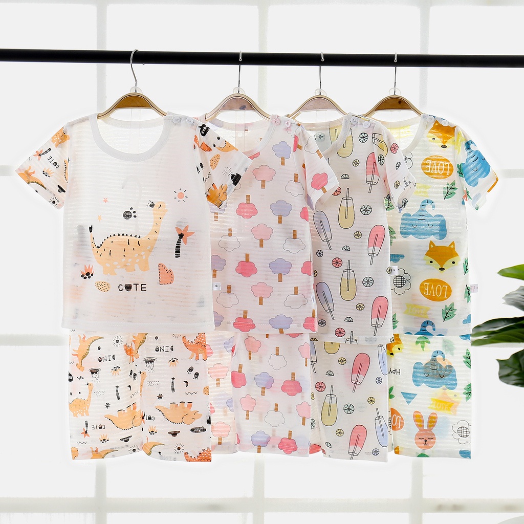 Set Quần Áo Mùa Hè Thời Trang Dành Cho Bé Trai