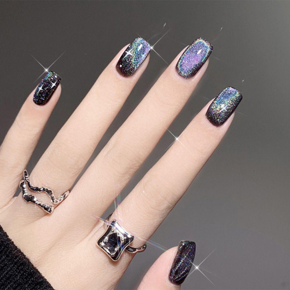 Sơn Móng Tay Gel UV Mắt Mèo Lấp Lánh Thời Trang Cho Nữ