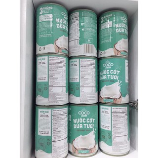Nước cốt dừa tươi Cocoxim lon nắp bật 400ml