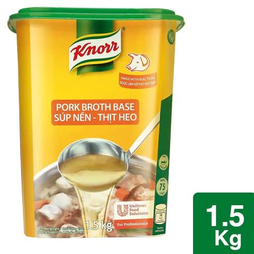 Bột súp nền thịt heo Knorr 1.5kg