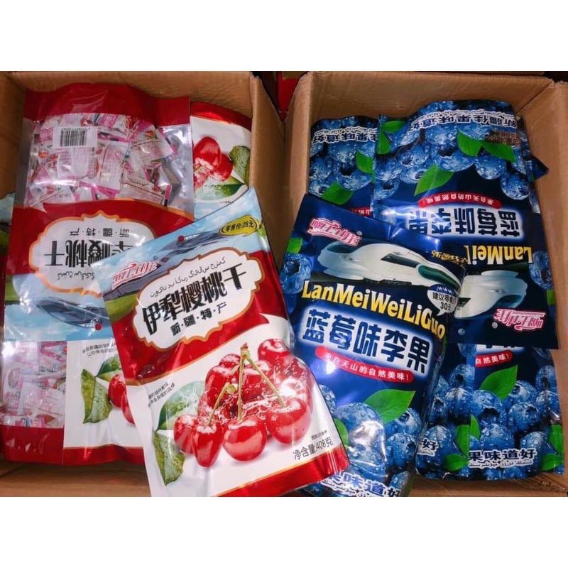 Ô Mai Việt Quất, Cherry gói to 480gr