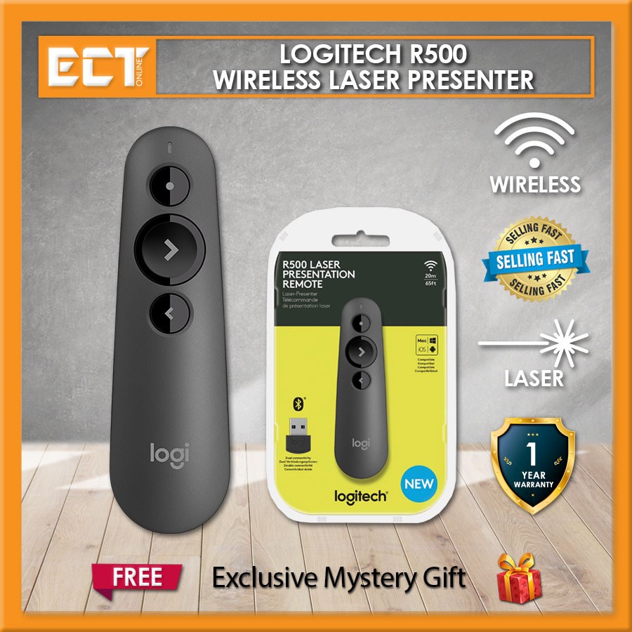 Bút Trình Chiếu Logitech R500 Lazer
