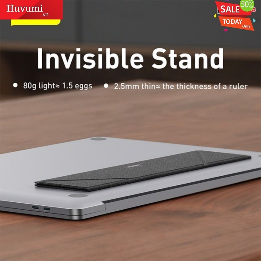 Đế tản nhiệt dành cho các dòng laptop Baseus Ultra Thin Laptop Stand - LV899-DG