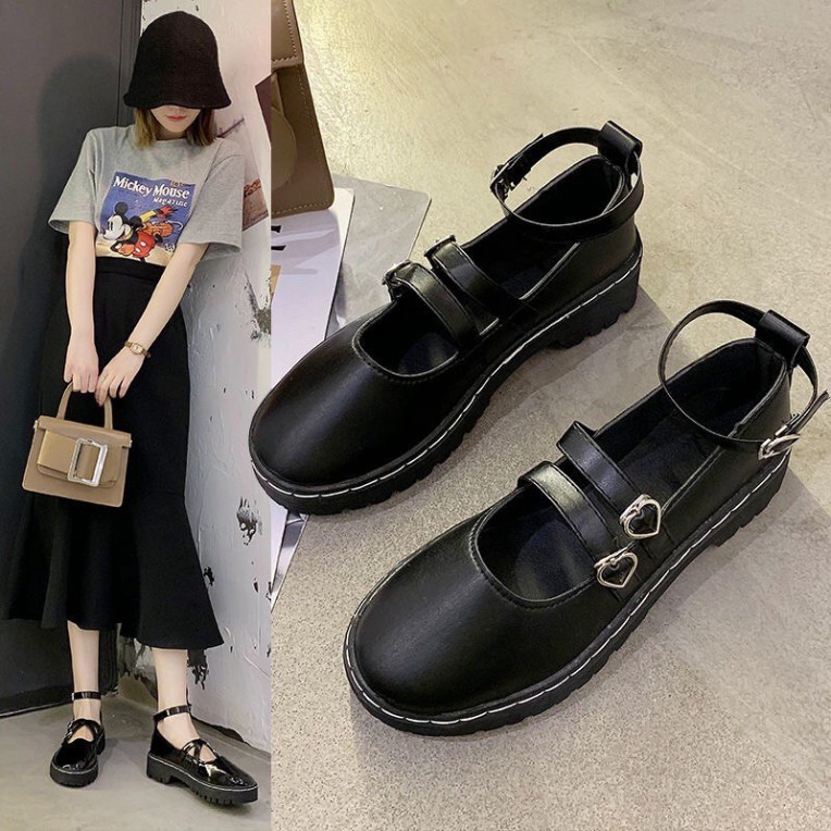 Giày JK Nhật Bản Quai Cài HOT TIKTOK 🖤 | BigBuy360 - bigbuy360.vn