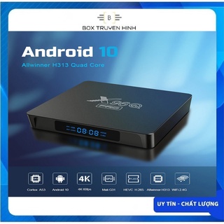 Android Box X96Q Pro, Android TV 10, Ram 2GB, Rom 16GB, CPU 4 nhân H313 mạnh mẽ, mức giá tốt