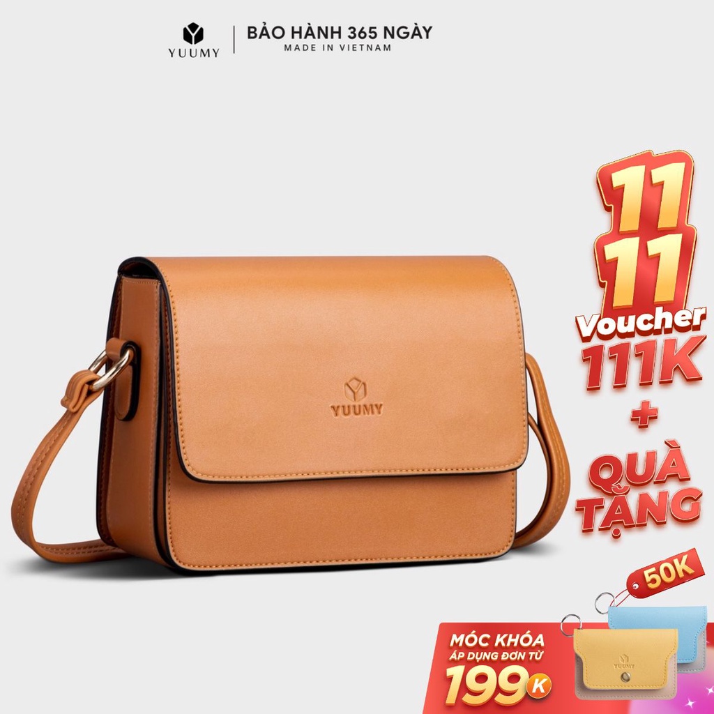 [Mã WABRNOV11 giảm 10% đơn 99K] Túi đeo chéo nữ thời trang YUUMY YN90 nhiều màu