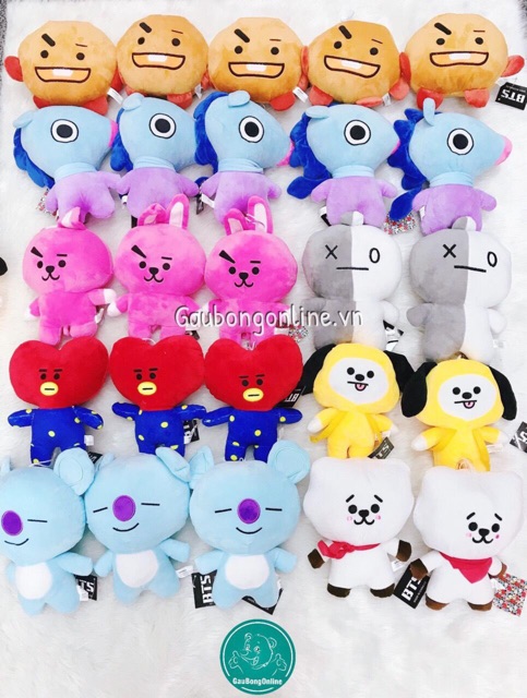 [Mã LIFEHOT10K giảm 10K đơn 20K] [SIÊU GIẢM GIÁ] Gấu bông BT21 cực cool