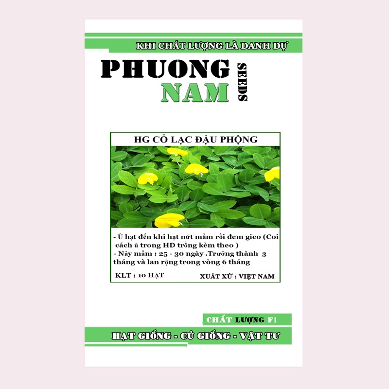 10H - HẠT GIỐNG CỎ LẠC ĐẬU PHỘNG