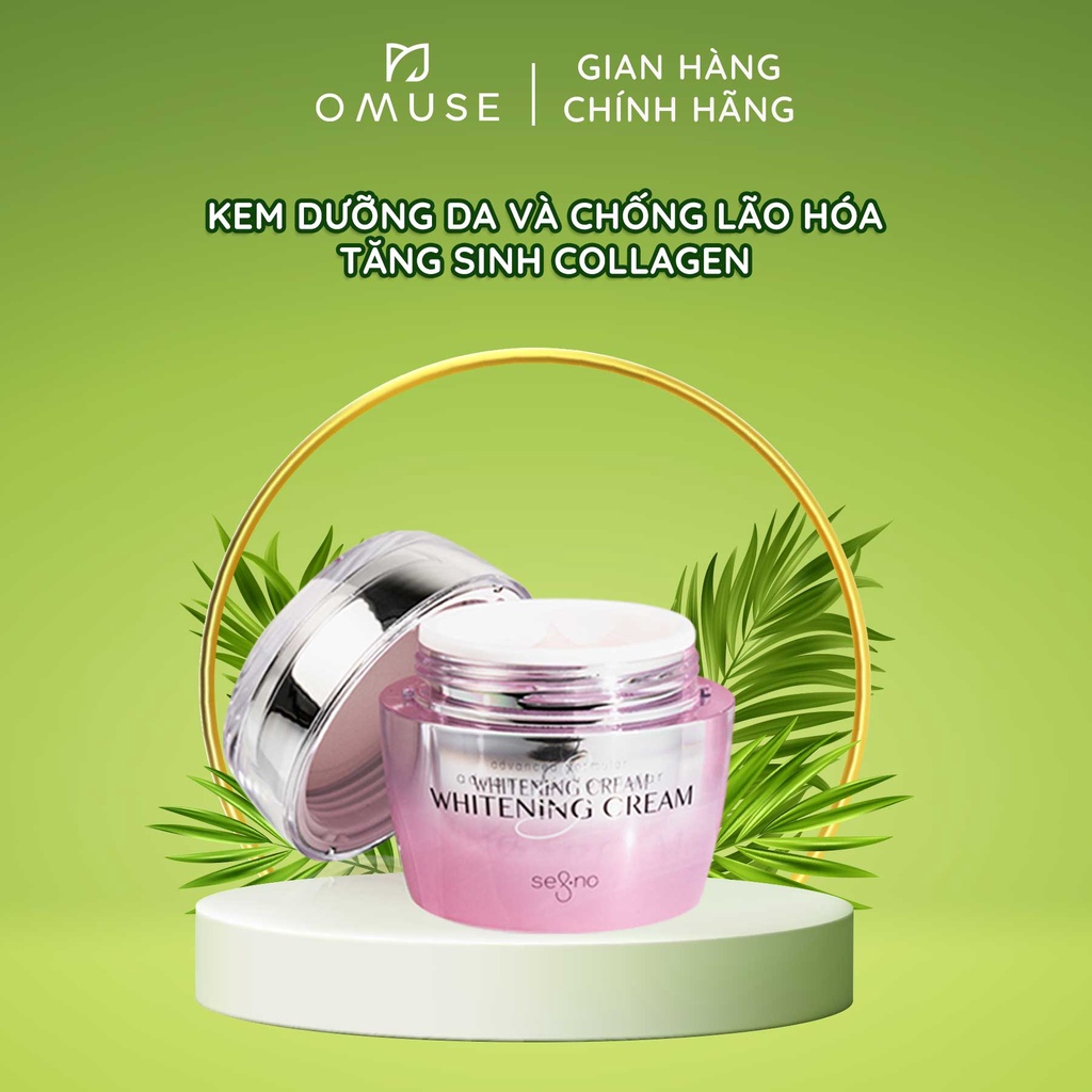 Kem Dưỡng Trắng &amp; Tái Tạo Da Từ Sâu Bên Trong Segno Advanced Formular Whitening Cream 50ml