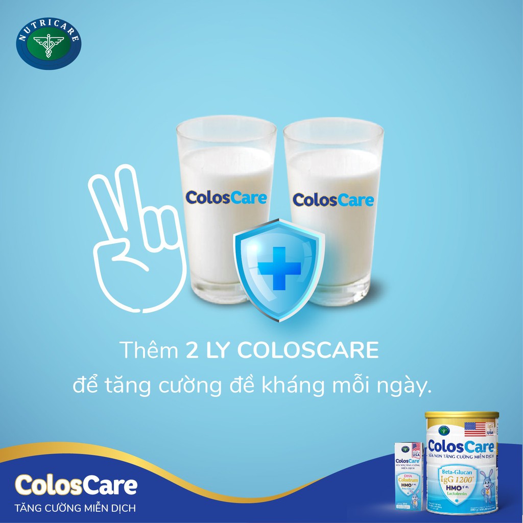 Thùng sữa công thức pha sẵn Nutricare ColosCare (110ml x 48 hộp)