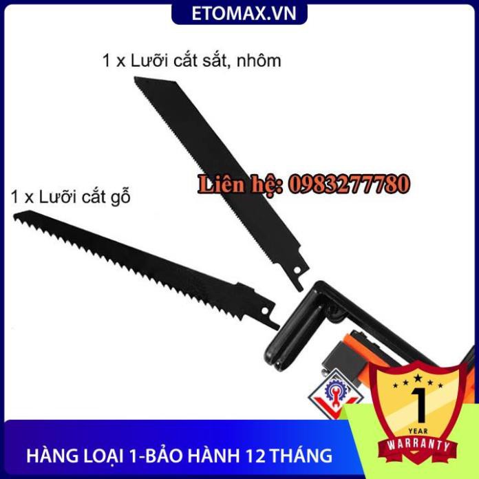 [Hàng loại 1-Bảo hành 12 tháng] Bộ phụ kiện chuyển máy khoan thành máy cưa lọng ( ETOMAX )