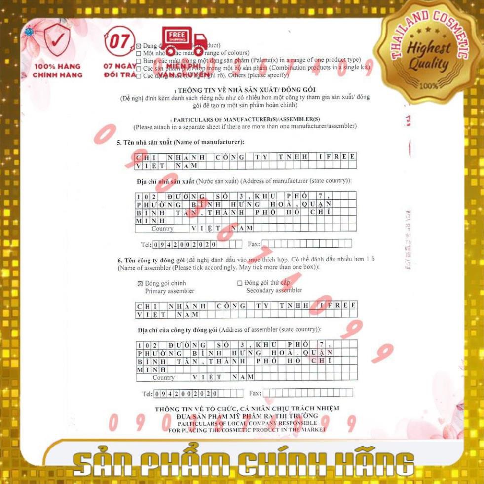 Gel rửa tay 300ml Detox Blanc