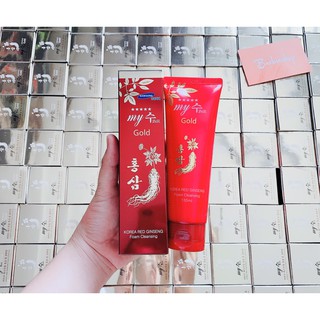 SỮA RỬA MẶT NHÂN SÂM ĐỎ MY GOLD 120ML