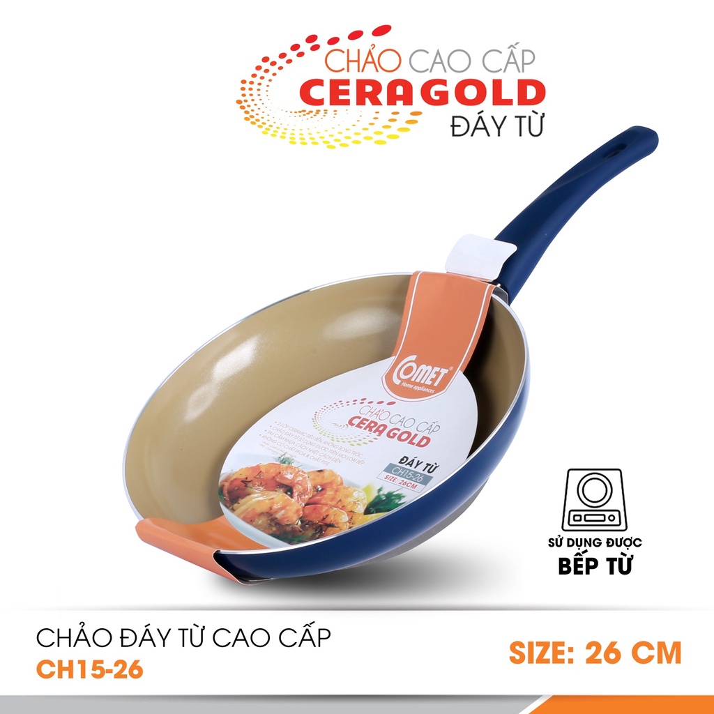 Chảo từ chống dính cao cấp Ceragold Comet CH15-20