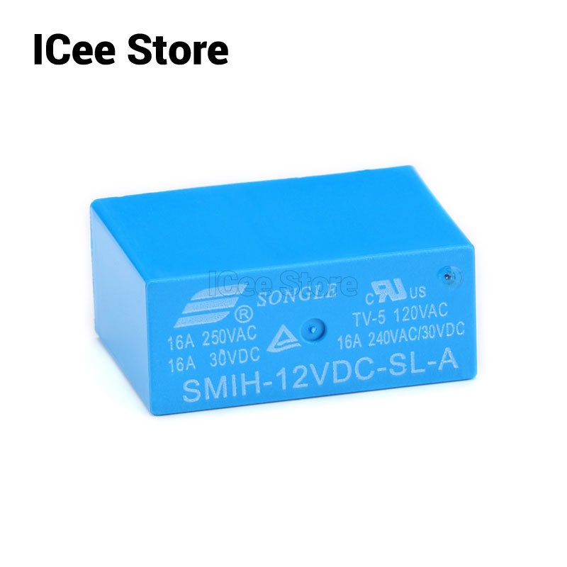 Bộ 5 Rơ Le SMIH SMIH-05VDC-SL-A SMIH-12VDC-SL-SL-A SMIH-24VDC-SL-SL-A 05 12 24 V 250V 16A 6PIN A