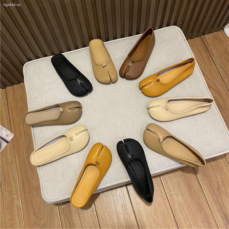 [ Mã 66CBSALE giảm 30K đơn 200K] Giày Búp Bê Da Mũi Vuông Thời Trang Xuân Thu 2021 Cho Nữ | BigBuy360 - bigbuy360.vn