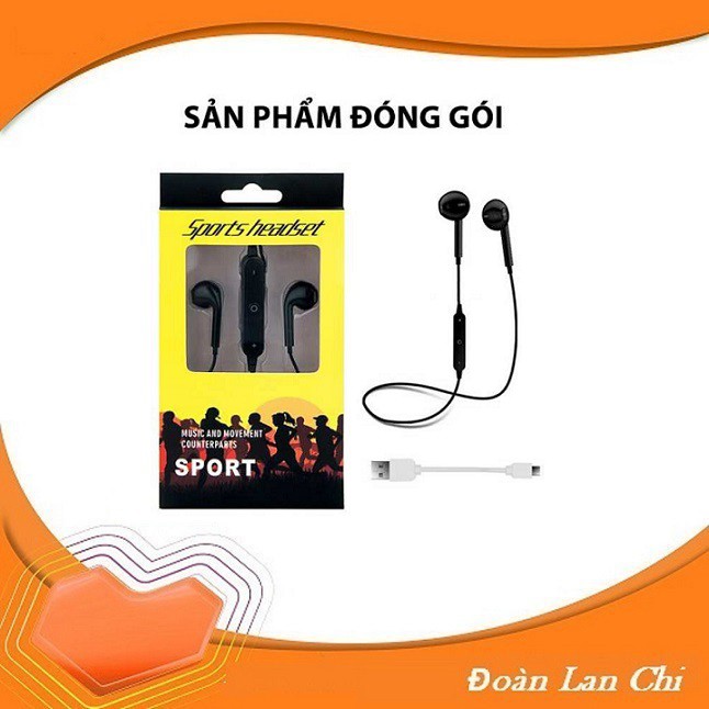 TAI NGHE BLUETOOTH SPORTS HANDSET S6 SIÊU BASS KHÔNG DÂY | WebRaoVat - webraovat.net.vn