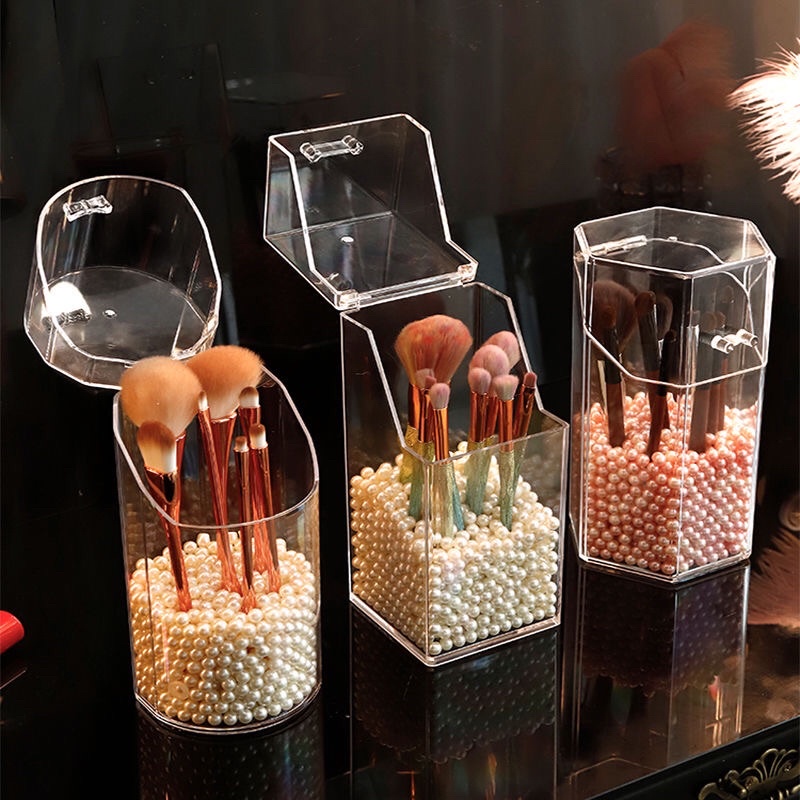 Hộp đựng cọ mica trong suốt