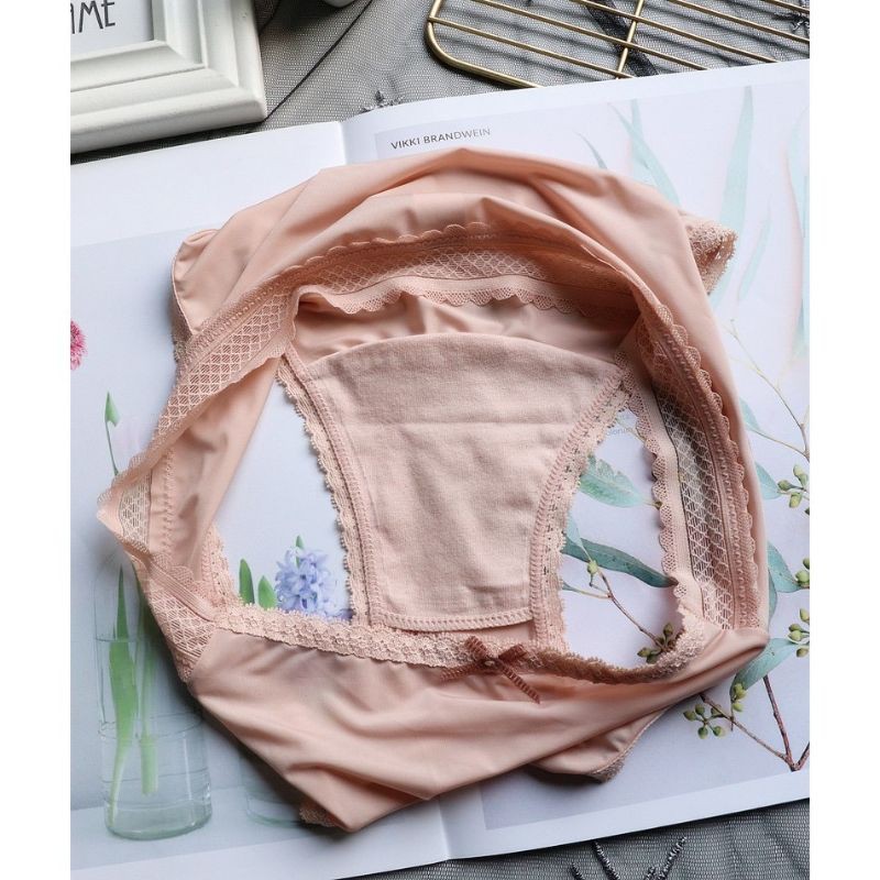 Quần lót thun nơ SIÊU XINH, mặc mát, nhẹ, thoáng khí, chống viêm | BigBuy360 - bigbuy360.vn