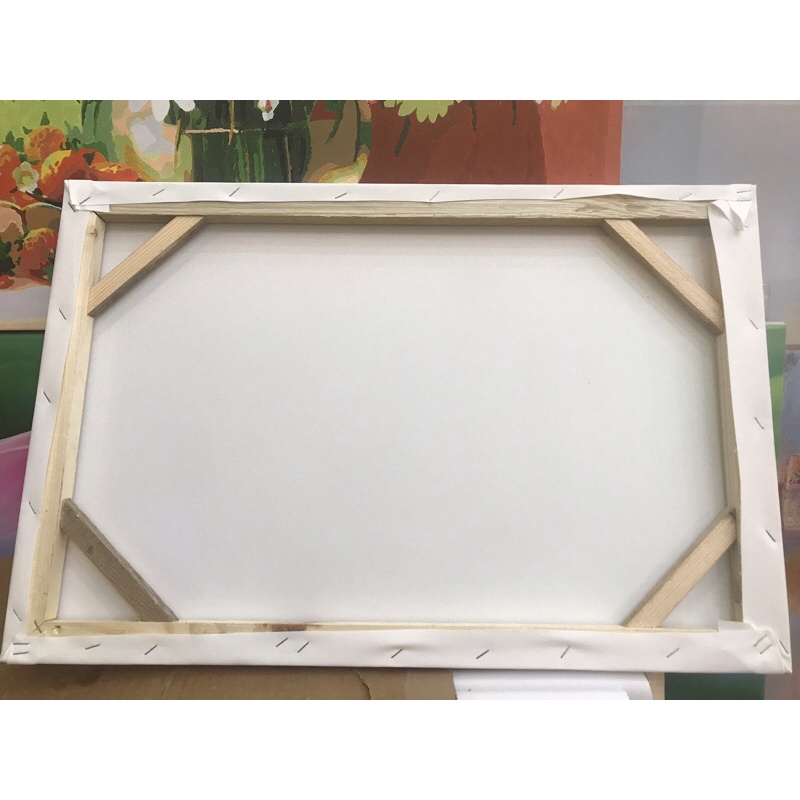 Toan vẽ Tranh canvas Hàn Quốc 40-60cm- căng chắc - vải sạch - Hàn Quốc chuẩn dầy