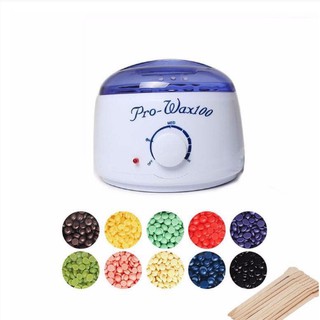 NỒI NẤU SÁP WAX LÔNG nồi pro 100 TẶNG 100G SÁP WAX VÀ THANH WAX LÔNG