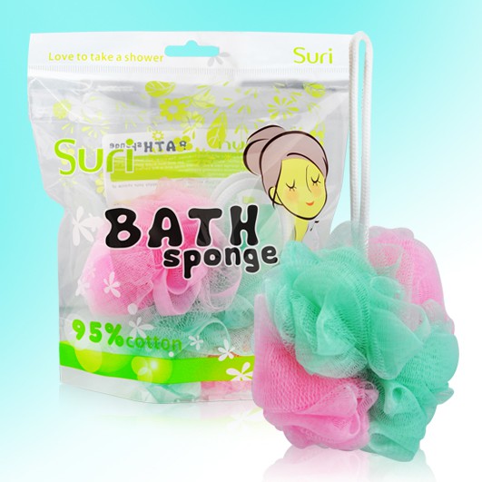 Bông tắm từ sợi thực vật Suri Bath Sponge Hàn Quốc