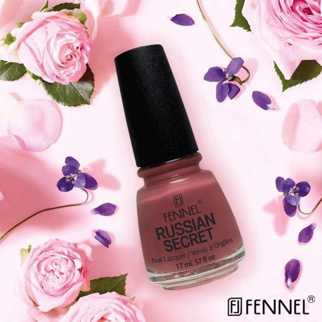 Sơn móng màu nước Fennel Russian Secret Nail Polish 17ml