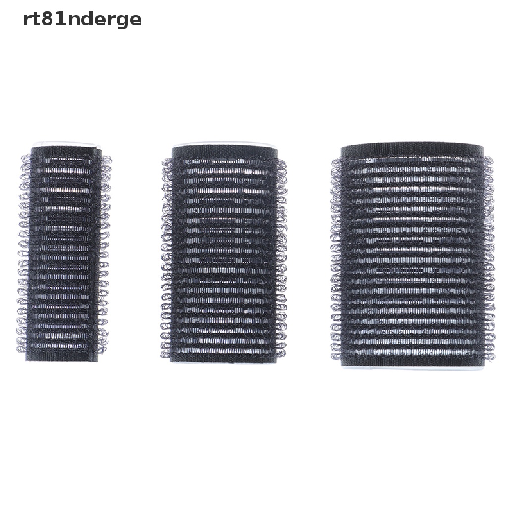 Lô uốn tóc tự dính màu đen nhiều kích thước chuyên dụng