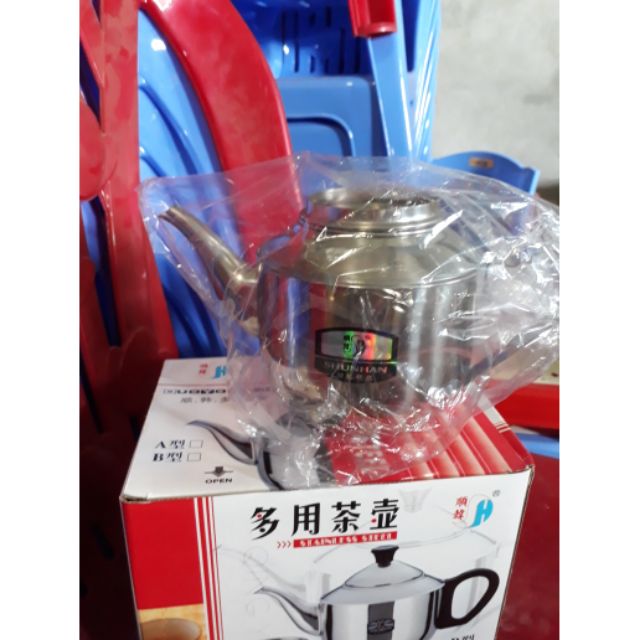 Ấm inox 12 cm