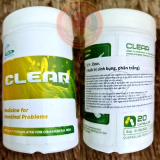 Cz9 clear thái chuyên trị sình bụng phân trắng cho cá cảnh - hàng thái lan