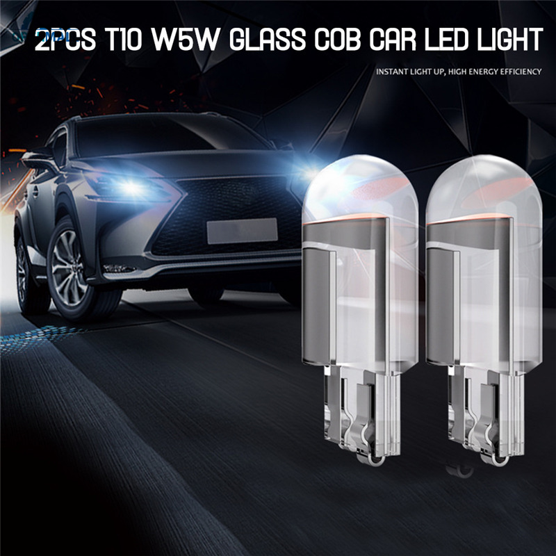 Set 2 Đèn LED COB T10 W5W Chuyên Dụng Cho Xe Hơi