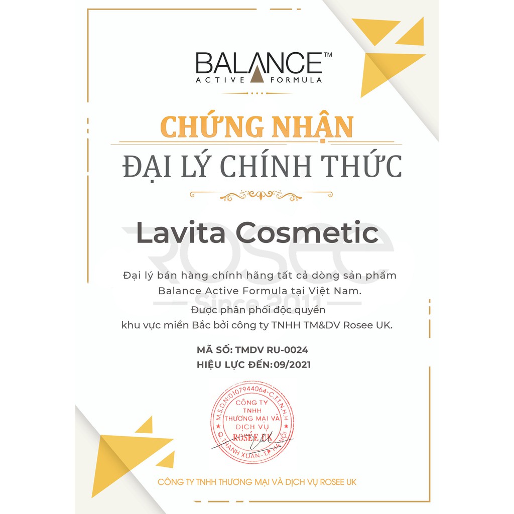 Serum Balance Vitamin C Active Formula 30ml giảm thâm, sáng da 30ml