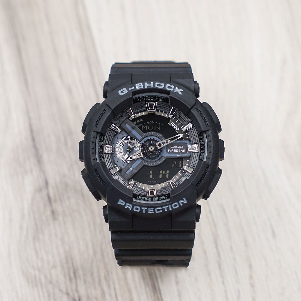Đồng hồ thể thao nam nữ G-Shock GA-110-1B Full phụ kiện | BigBuy360 - bigbuy360.vn