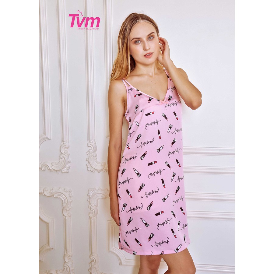 Đầm ngủ mặc nhà nữ Tvm Luxury Homewear DA065