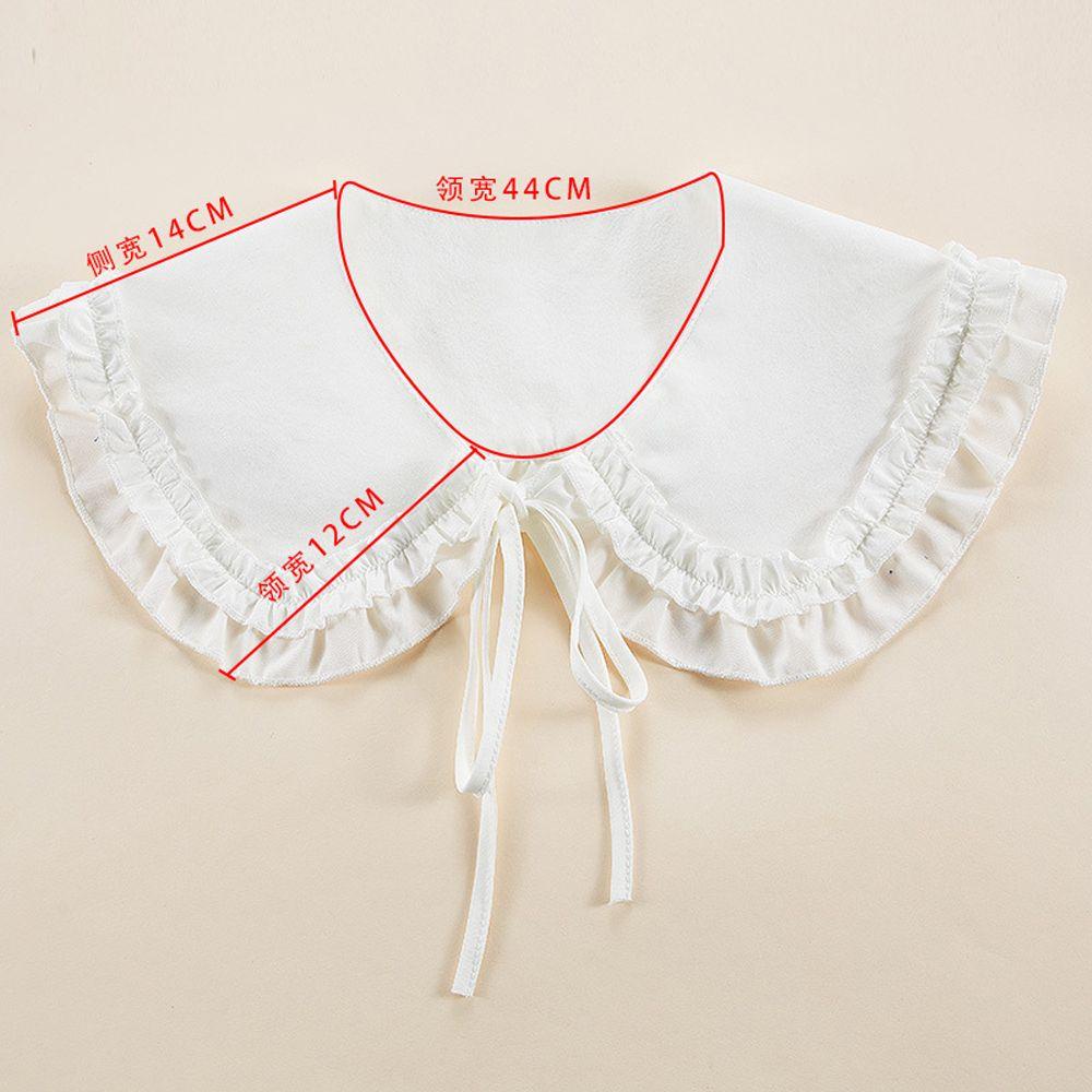 Khăn Choàng Cổ Dệt Kim Hai Lớp Phong Cách Lolita Nhật Bản Ngọt Ngào WMES15H Cho Nữ