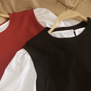 ÁO TRẮNG TAY DÀI PHỐI GILE