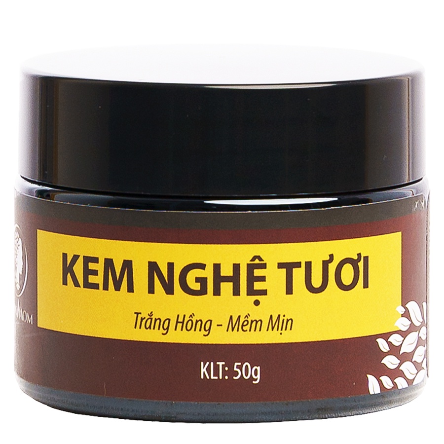 [ Giảm 35K - Đơn 339K ] Kem Nghệ Tươi - Trắng Hồng - Mềm Mịn Wonmom 50 Gram